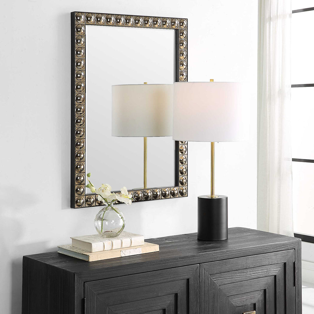 Silvio Tiled Vanity Mirror Accessories Uttermost