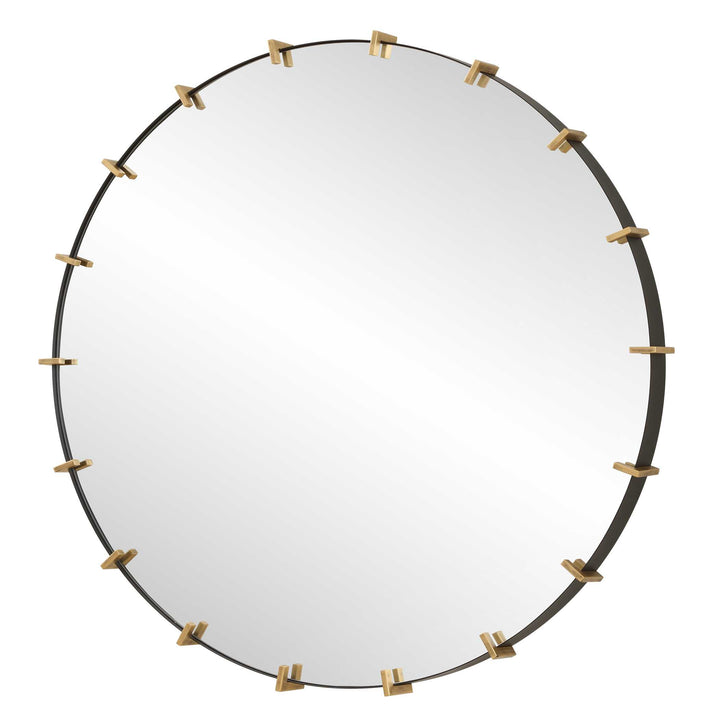 Pali Industrial Round Mirror Accessories Uttermost