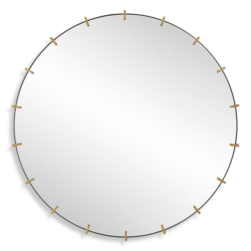Pali Industrial Round Mirror Accessories Uttermost