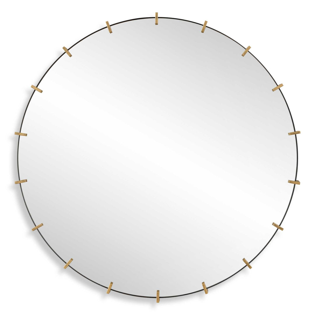Pali Industrial Round Mirror Accessories Uttermost