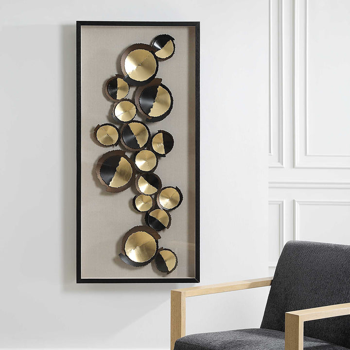 Golden Hour Shadow Box Accessories Uttermost