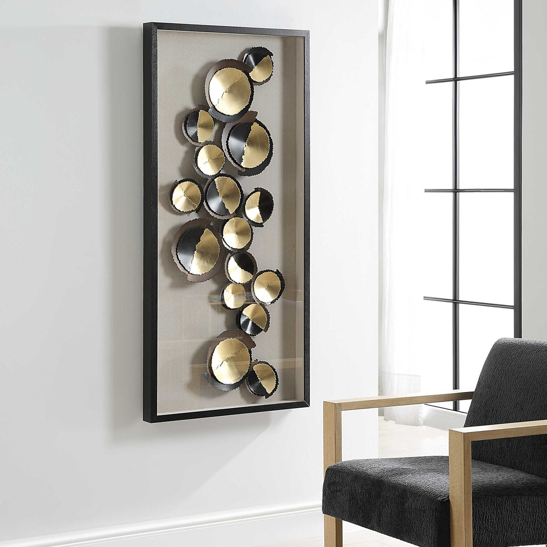Golden Hour Shadow Box Accessories Uttermost