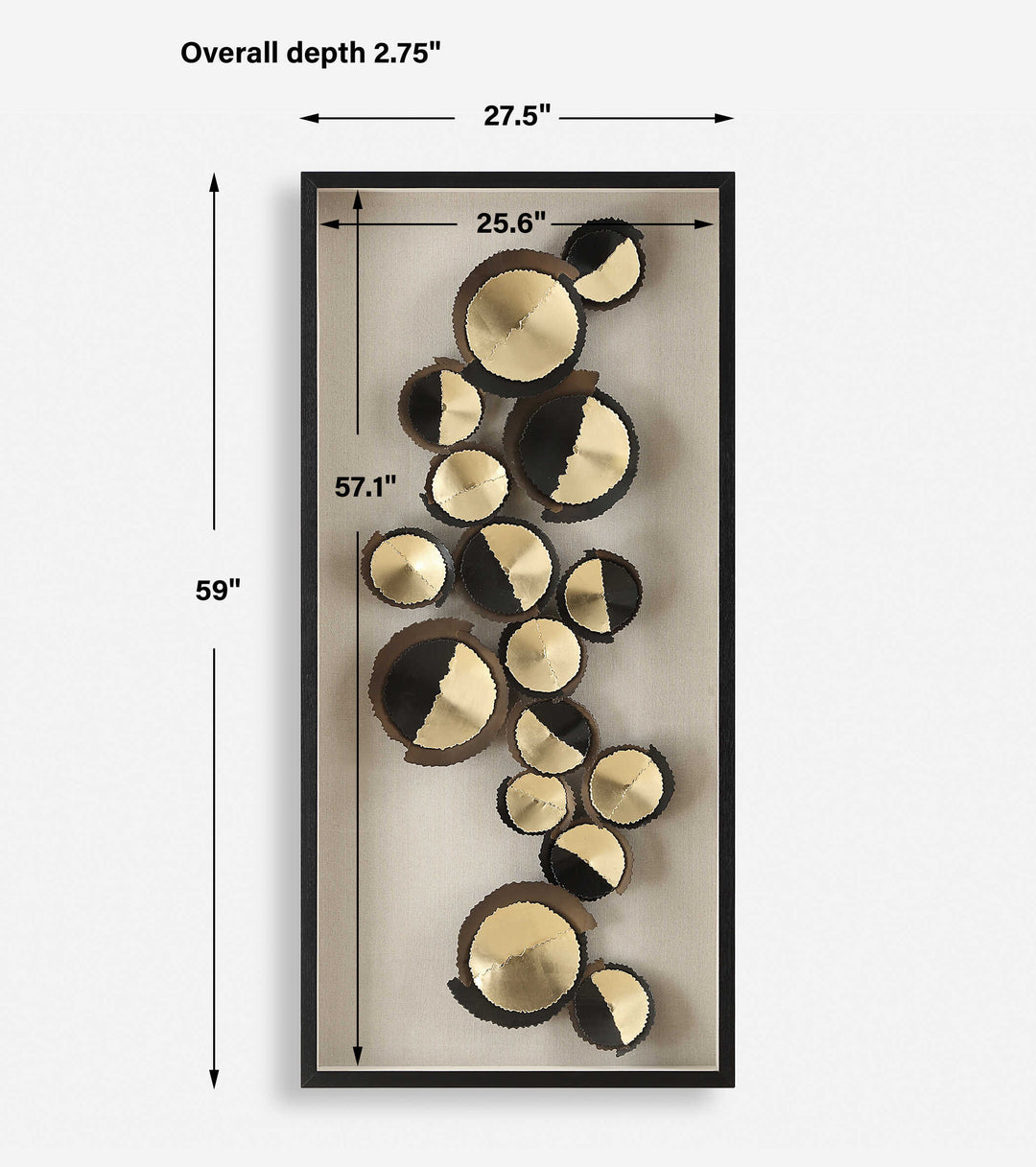 Golden Hour Shadow Box Accessories Uttermost