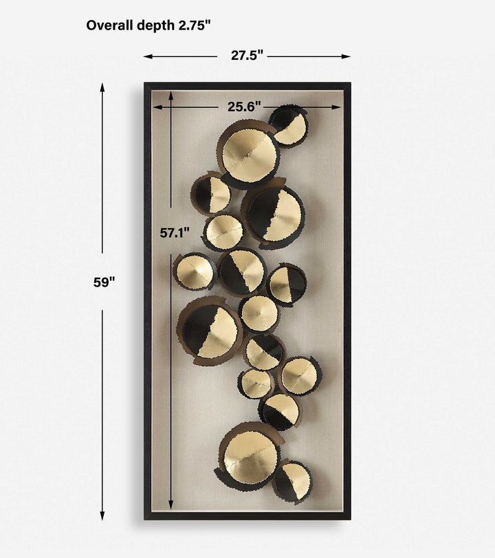 Golden Hour Shadow Box Accessories Uttermost