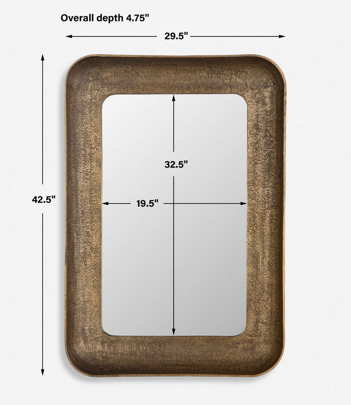 Alvaro Antique Brass Mirror Accessories Uttermost