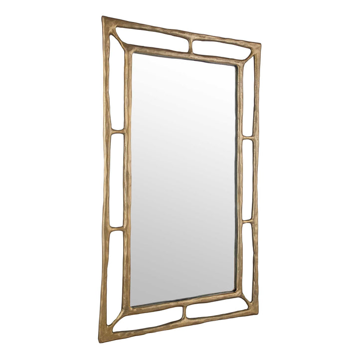 Felix Brass Rectangle Mirror Accessories Uttermost