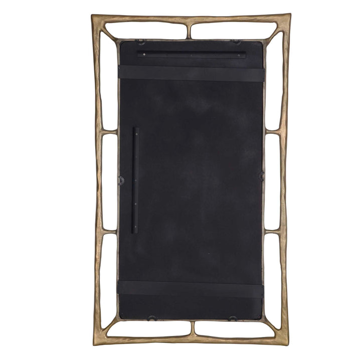 Felix Brass Rectangle Mirror Accessories Uttermost