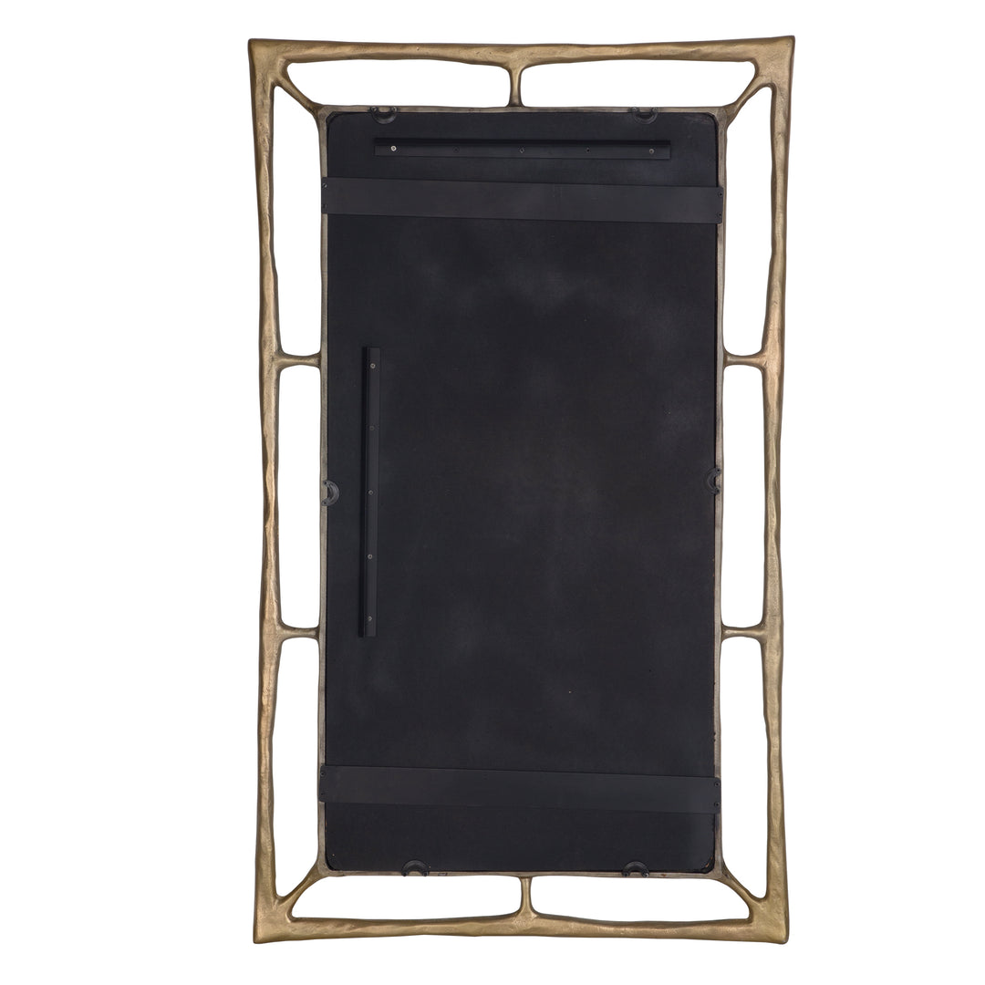 Felix Brass Rectangle Mirror Accessories Uttermost