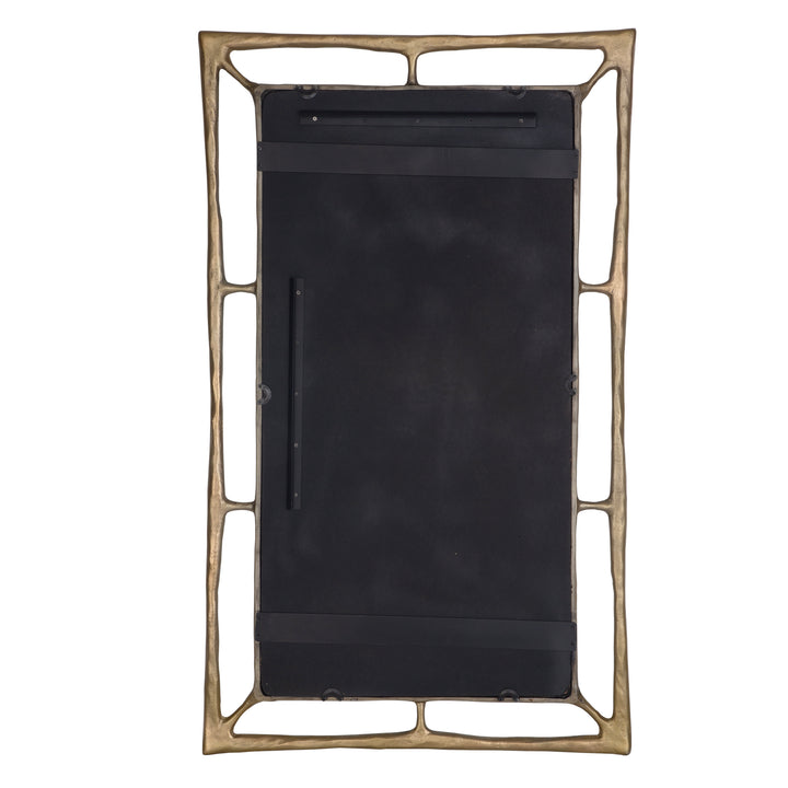Felix Brass Rectangle Mirror Accessories Uttermost