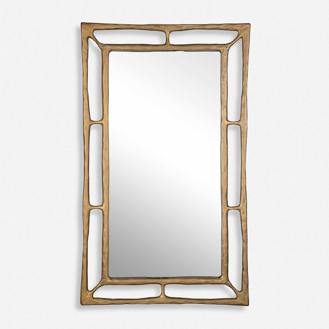 Felix Brass Rectangle Mirror Accessories Uttermost