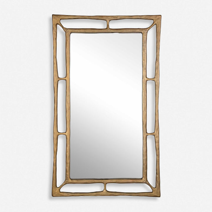 Felix Brass Rectangle Mirror Accessories Uttermost
