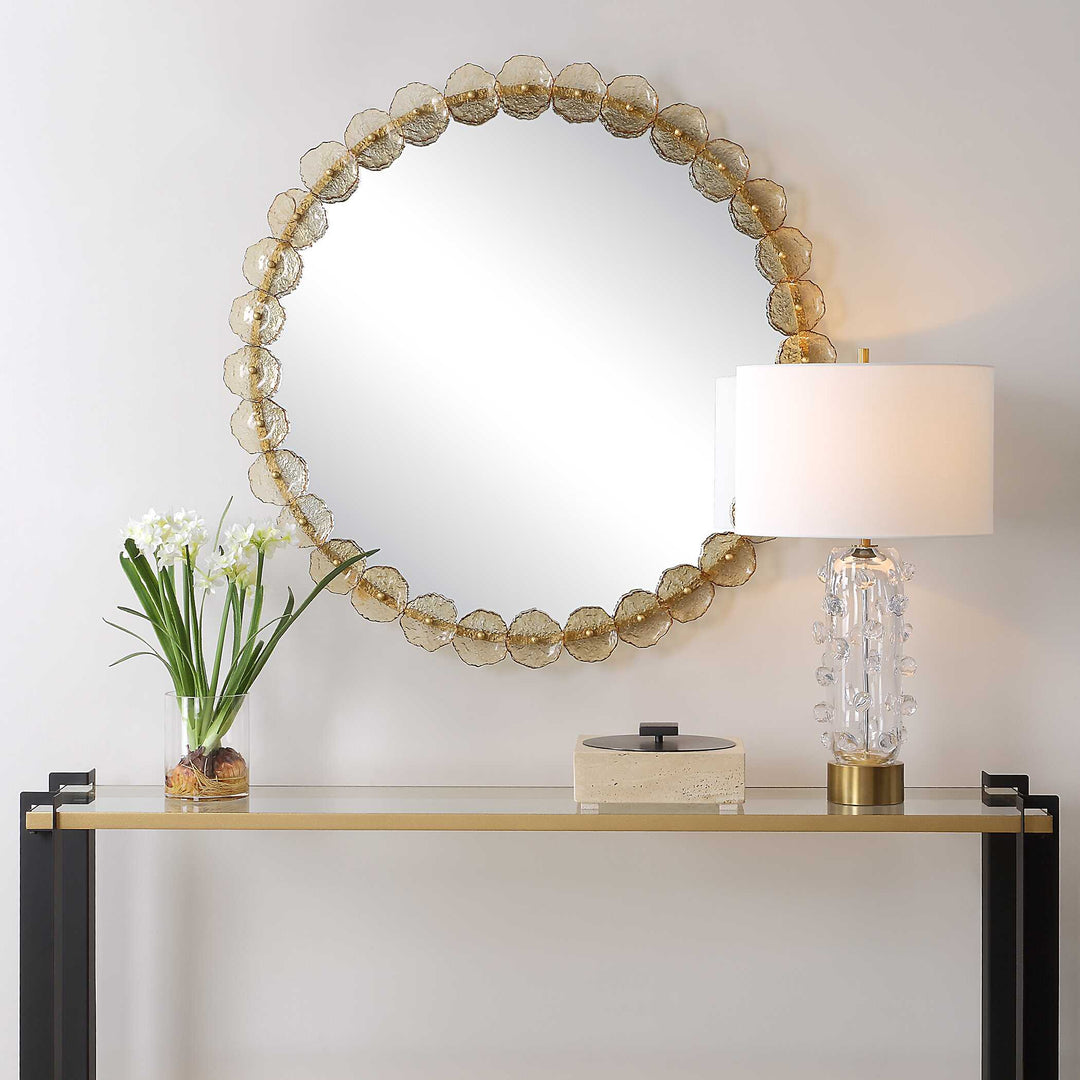 Nolina Round Mirror Accessories Uttermost