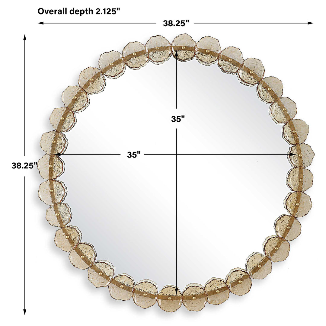 Nolina Round Mirror Accessories Uttermost