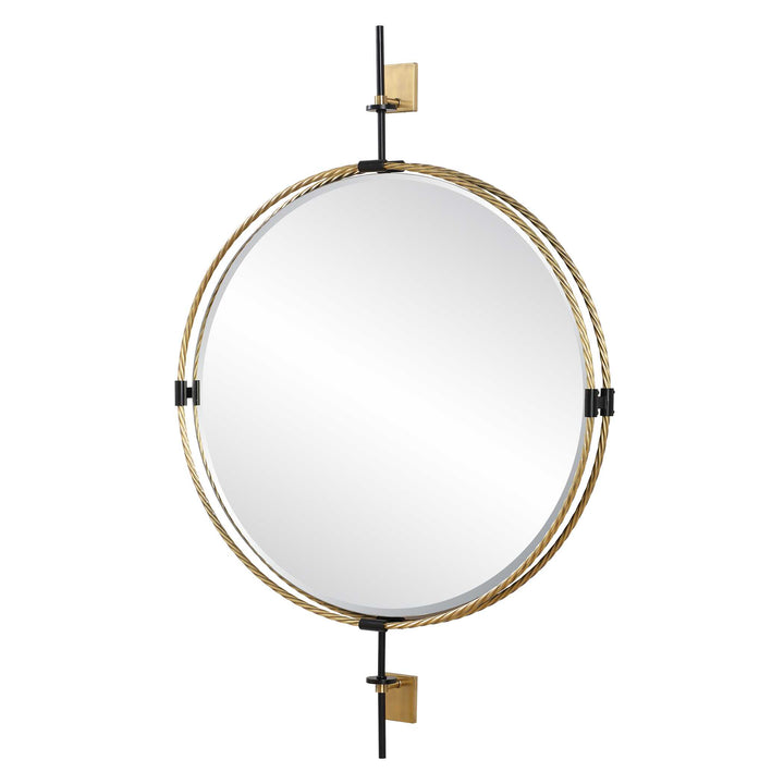 Guardrail Round Mirror Accessories Uttermost
