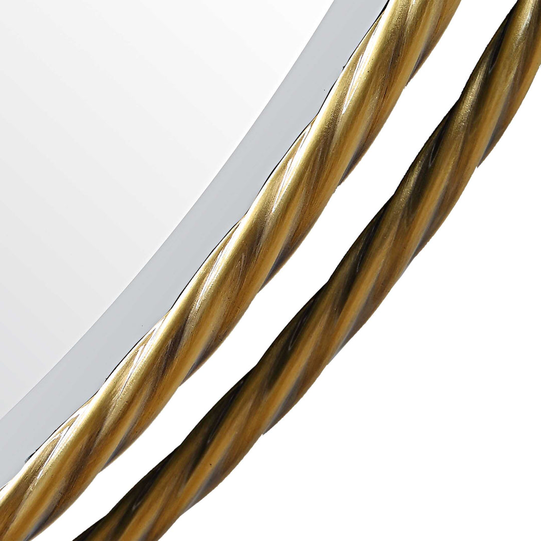 Guardrail Round Mirror Accessories Uttermost
