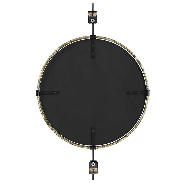Guardrail Round Mirror Accessories Uttermost