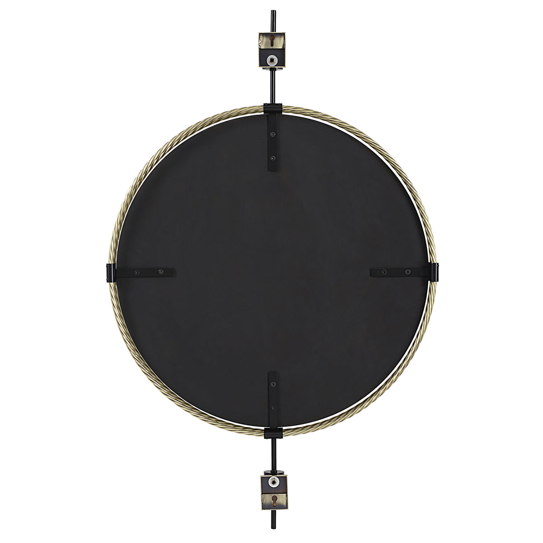 Guardrail Round Mirror Accessories Uttermost