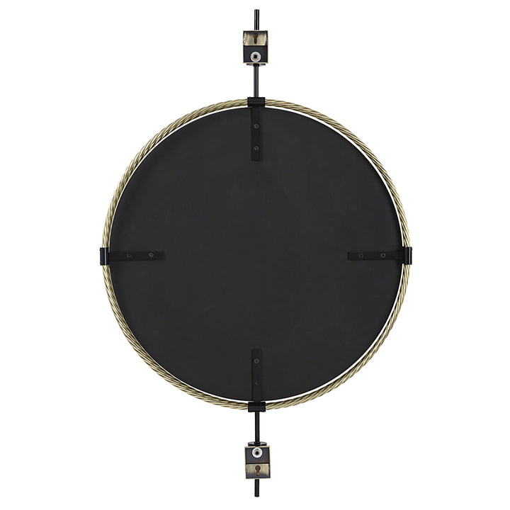 Guardrail Round Mirror Accessories Uttermost