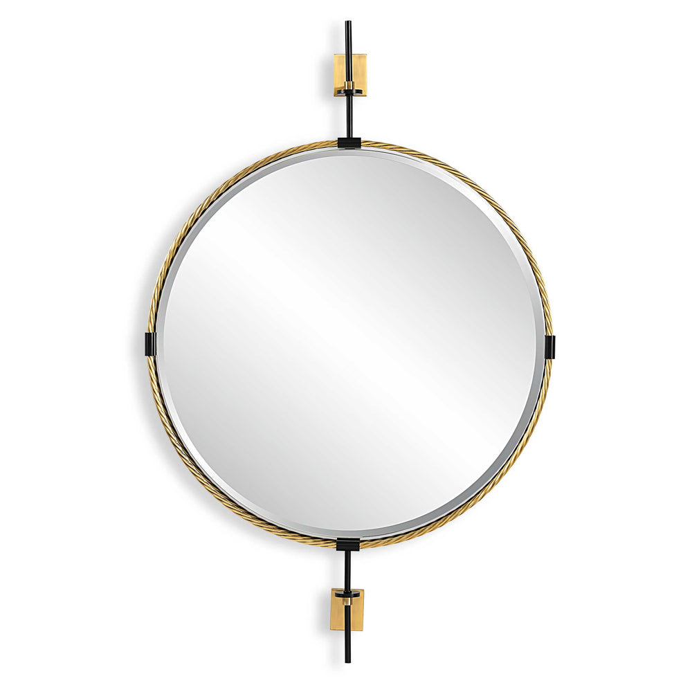 Guardrail Round Mirror Accessories Uttermost