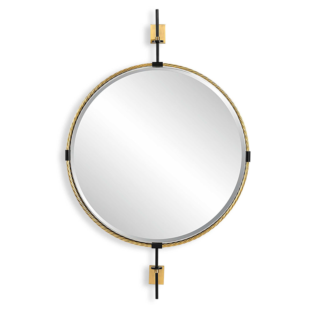 Guardrail Round Mirror Accessories Uttermost