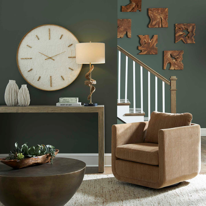 Talia Wood Wall Decor Set of 9 Accessories Uttermost