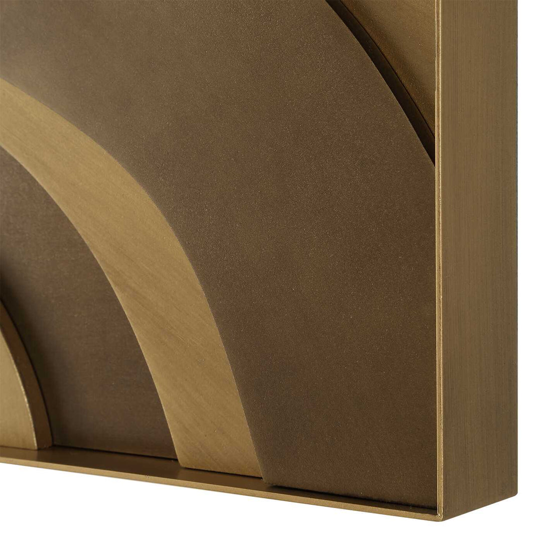 Golden Terrain Wooden Wall Decor Set of 2 Accessories Uttermost
