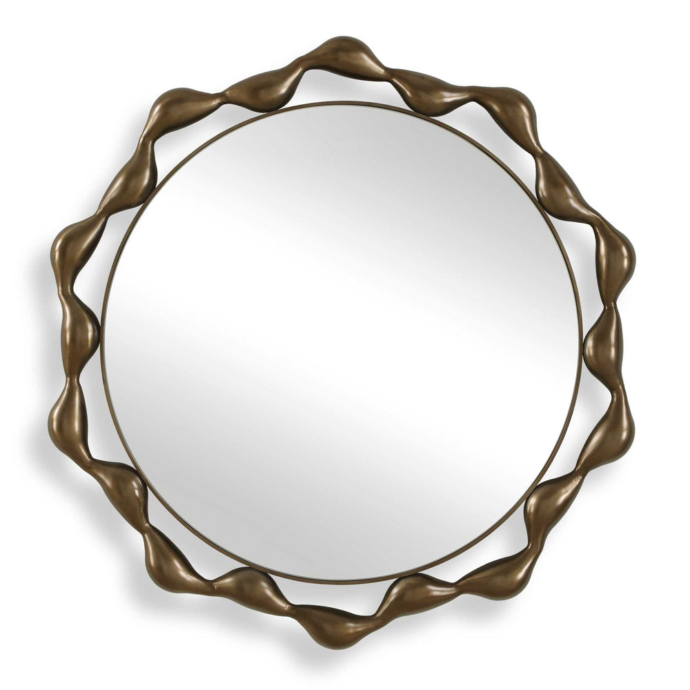 Remolino Round Bronze Mirror Accessories Uttermost