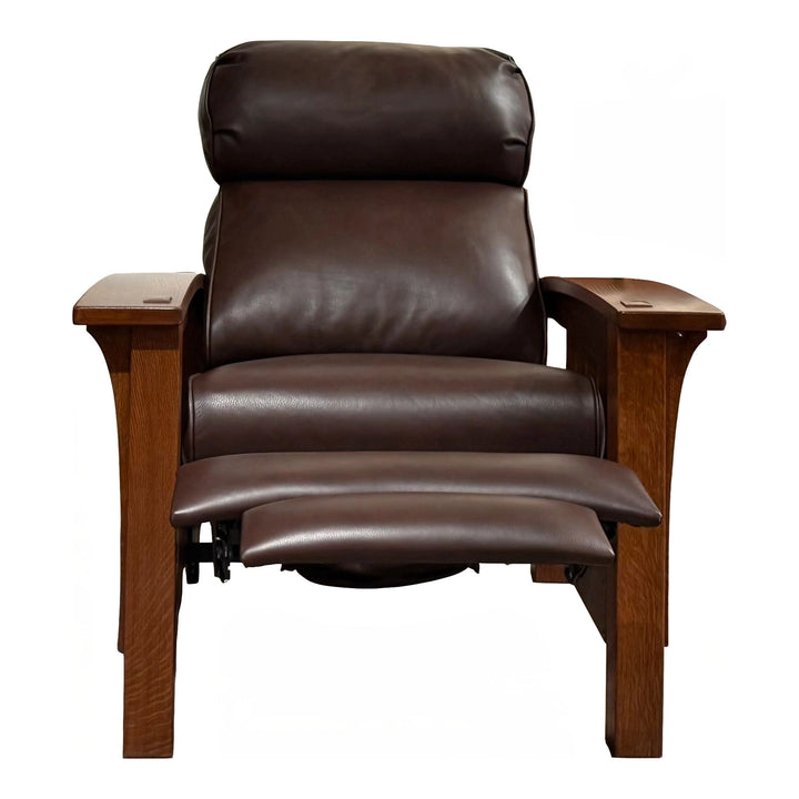 Bustle Back Bow Arm Morris Recliner Living Room Stickley