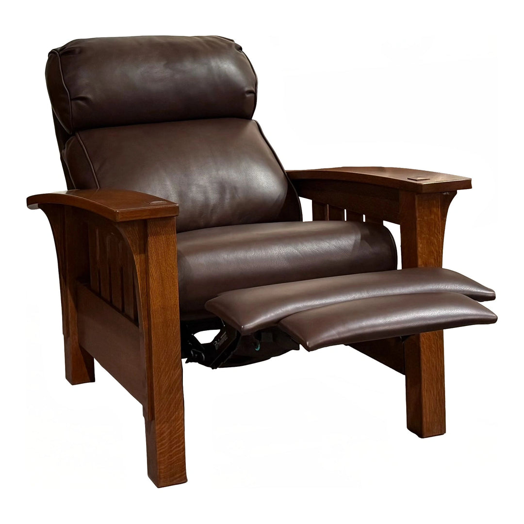 Bustle Back Bow Arm Morris Recliner Living Room Stickley