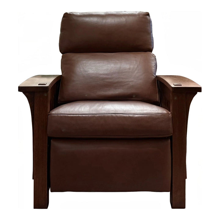 Bow Arm Morris Power Wall Recliner Living Room Stickley