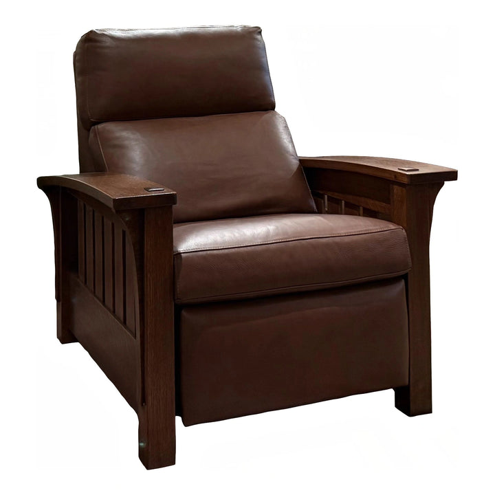Bow Arm Morris Power Wall Recliner Living Room Stickley