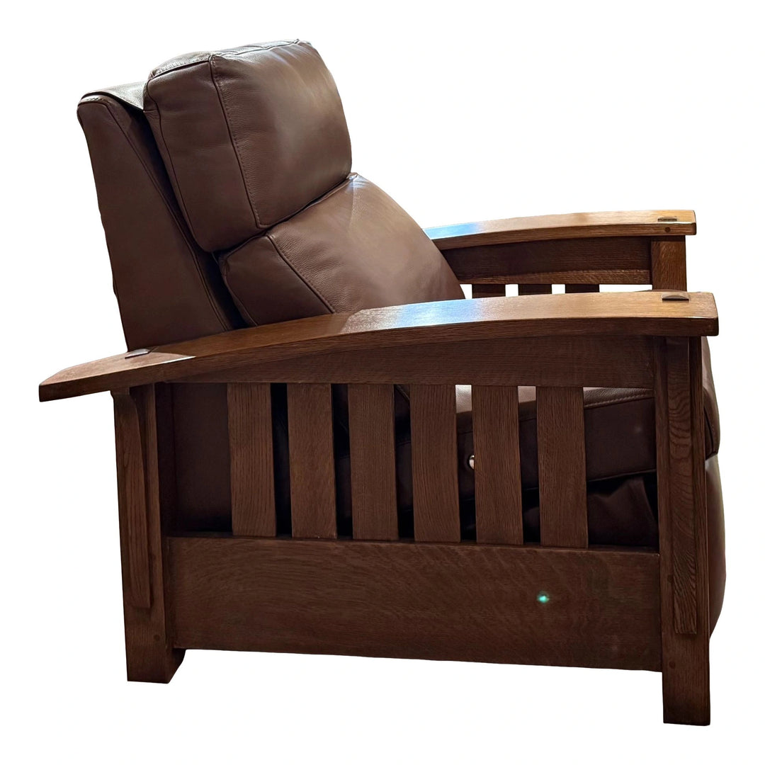 Bow Arm Morris Power Wall Recliner Living Room Stickley