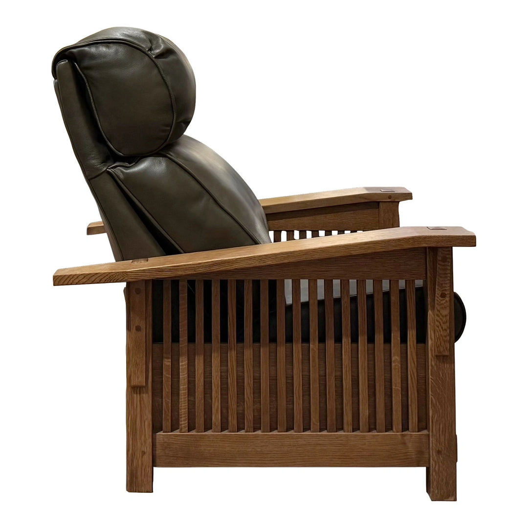 Bustle Back Spindle Morris Recliner Living Room Stickley