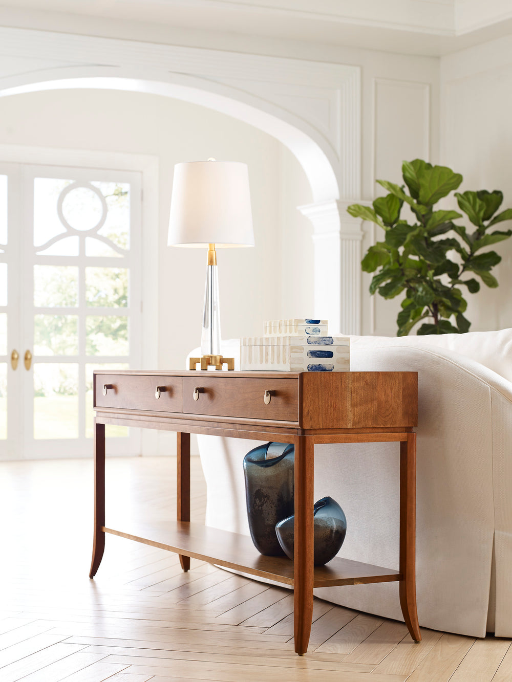 Martine Console Table Living Room Stickley