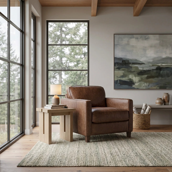 Mason Leather Chair Living Room Softline