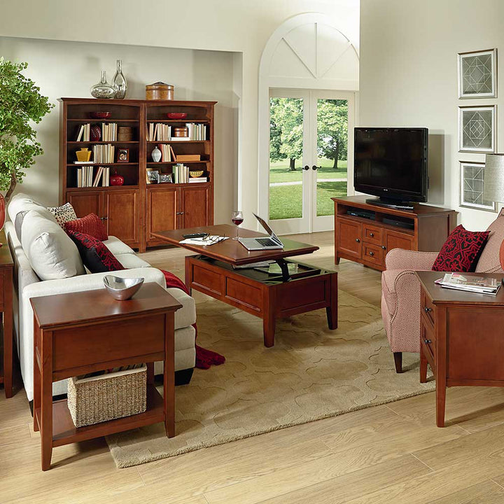 McKenzie Lift-Top Coffee Table Living Room Whittier Wood