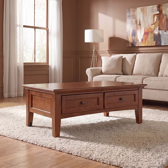 McKenzie Lift-Top Coffee Table Living Room Whittier Wood