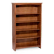 McKenzie 36" x 60" Bookcase Home Office Whittier Wood Glazed Antique Cherry