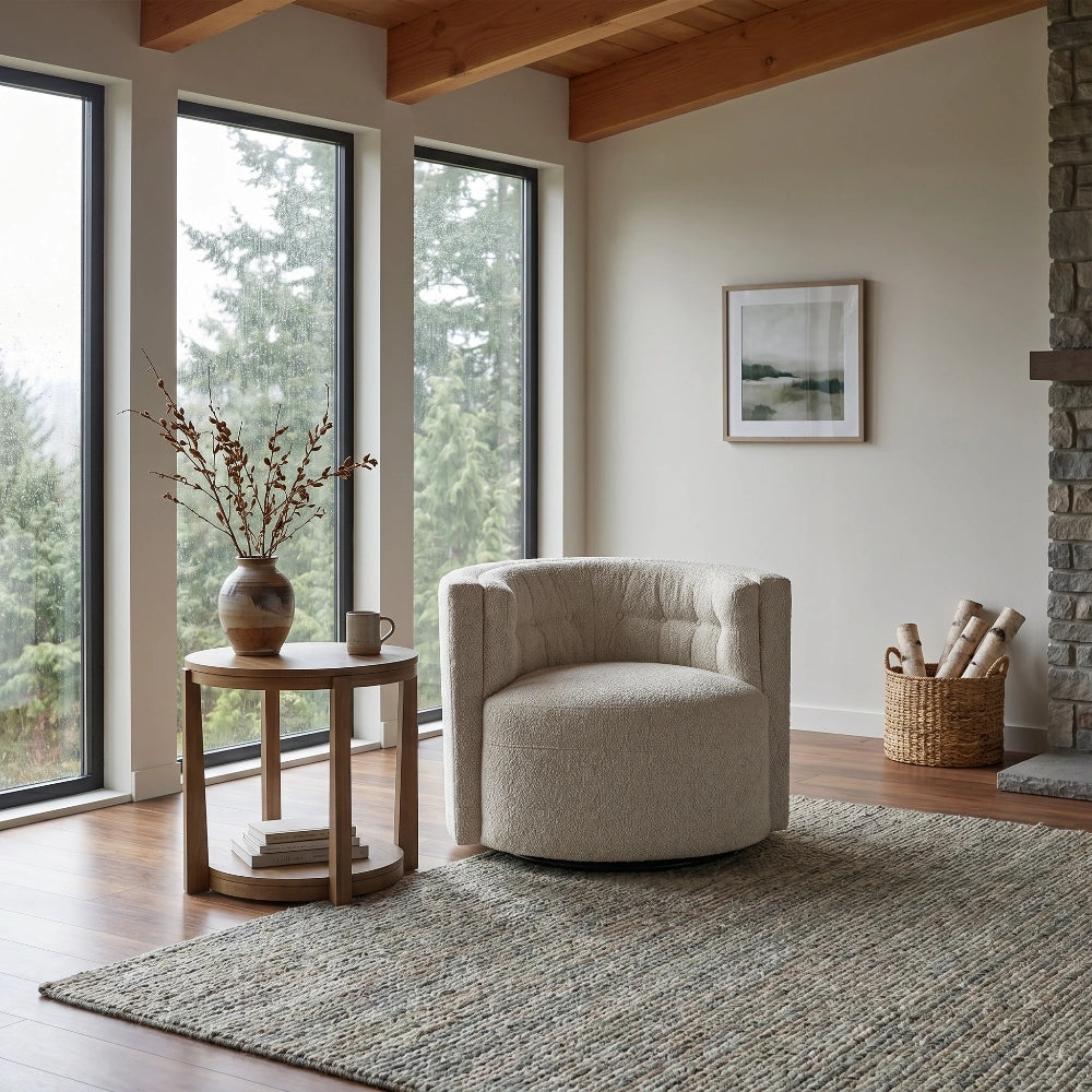 Mia Swivel Chair Living Room Jonathan Louis