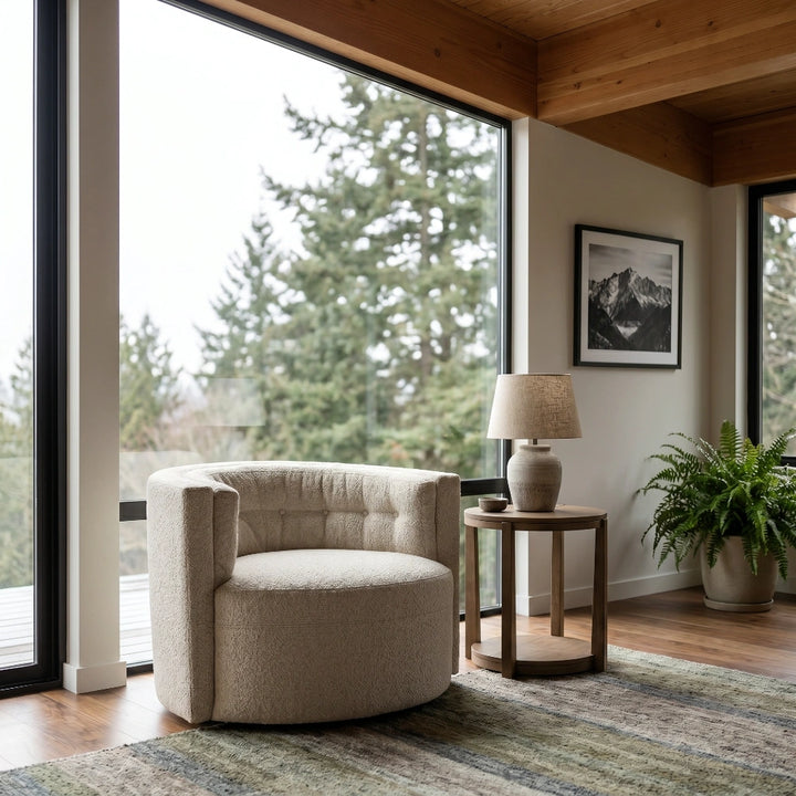Mia Swivel Chair Living Room Jonathan Louis