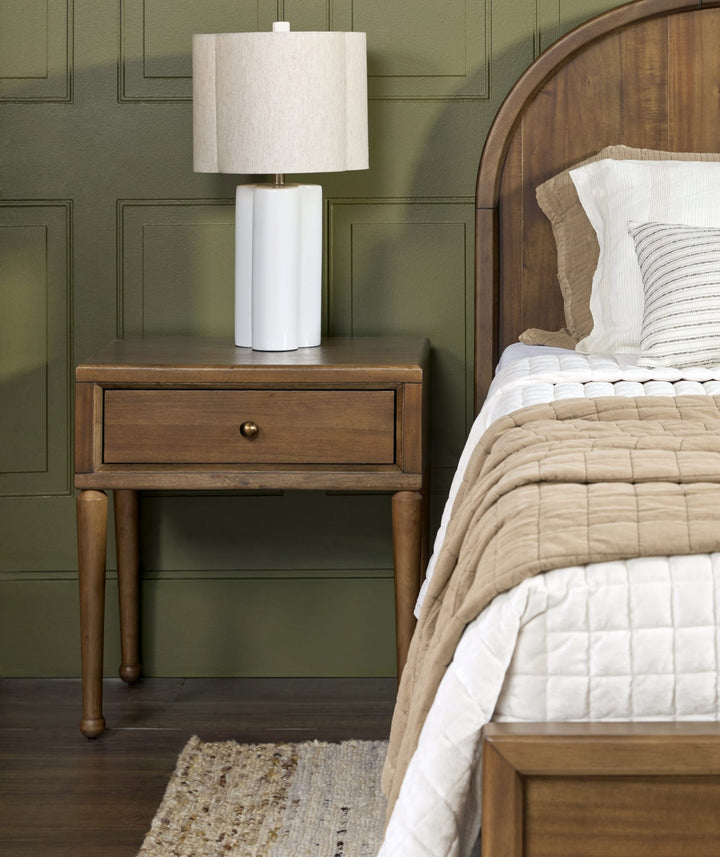 Langley 1-Drawer Nightstand Bedroom Modus Furniture