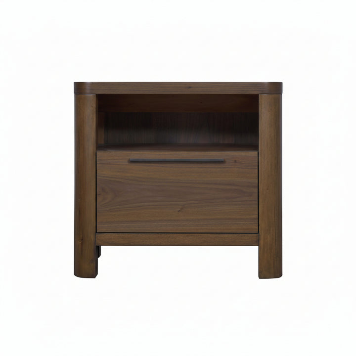 Totes One-Drawer Nightstand Bedroom Modus Furniture