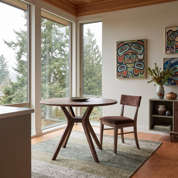 Oslo 42" Round Pedestal Dining Table