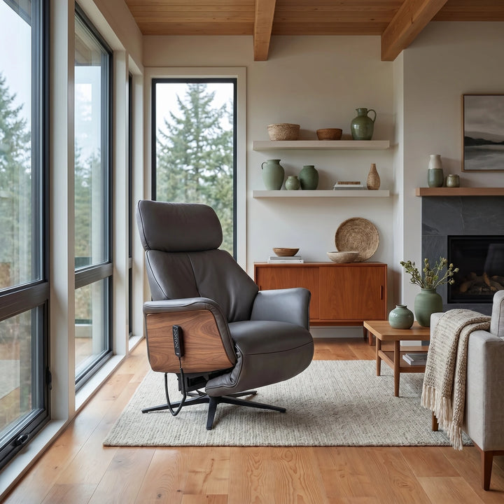 Nautilus Zero Gravity Lift Recliner Living Room Himolla