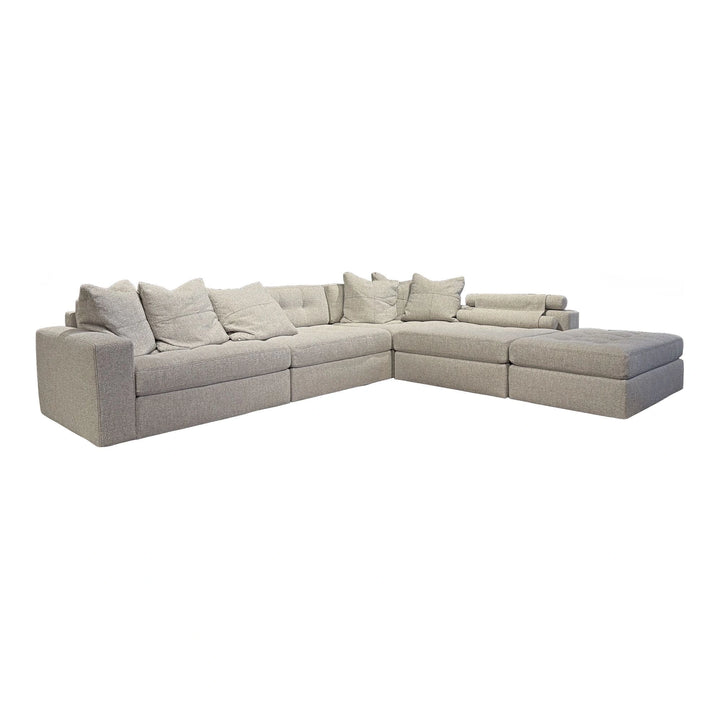 Noah 5 Piece Sectional Living Room Jonathan Louis Goodwin Latte