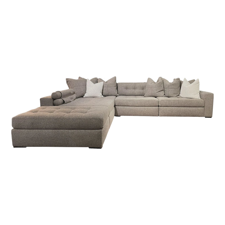 Noah 5 Piece Sectional Living Room Jonathan Louis Goodwin Pebble