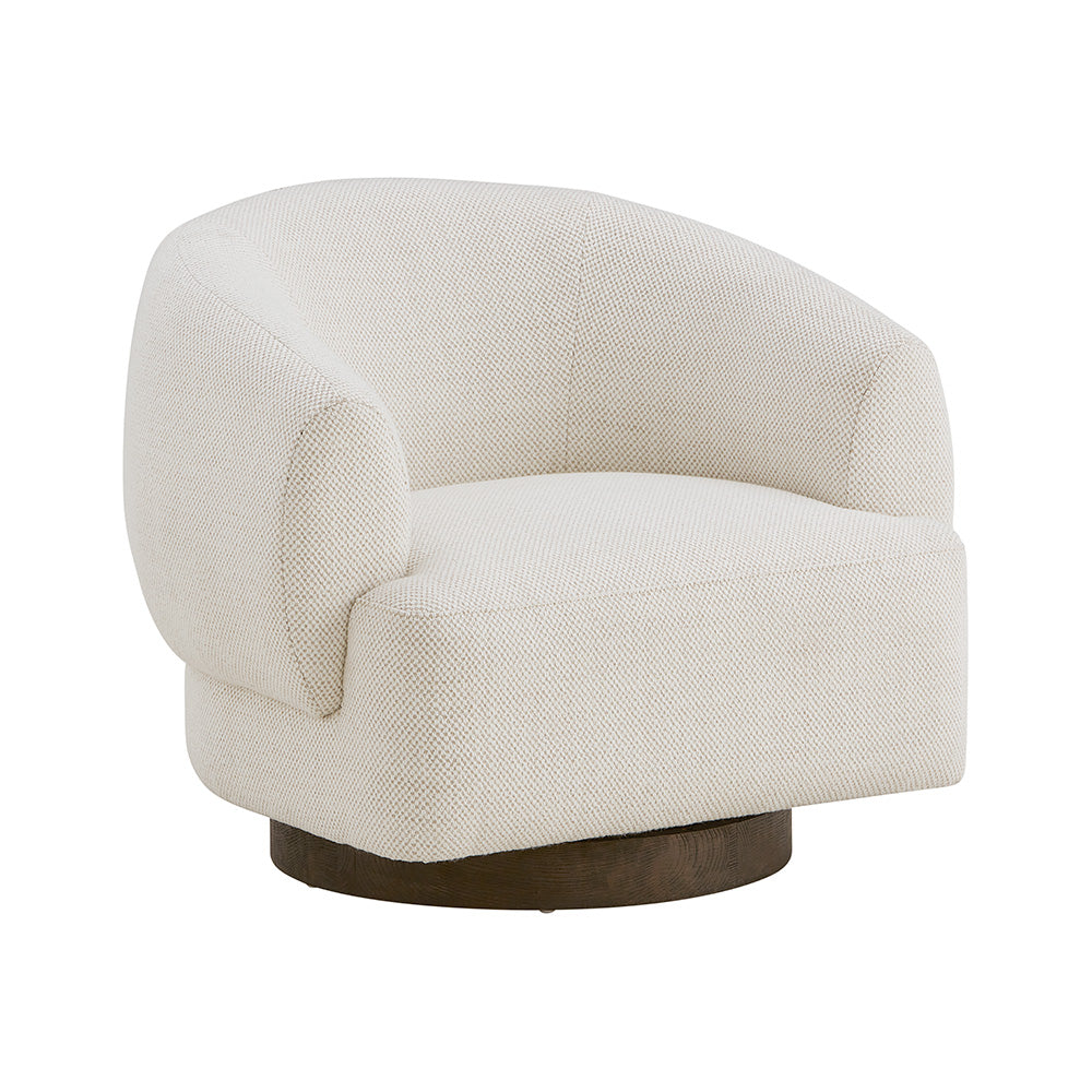 Nyles Swivel Chair Living Room Alder & Tweed   