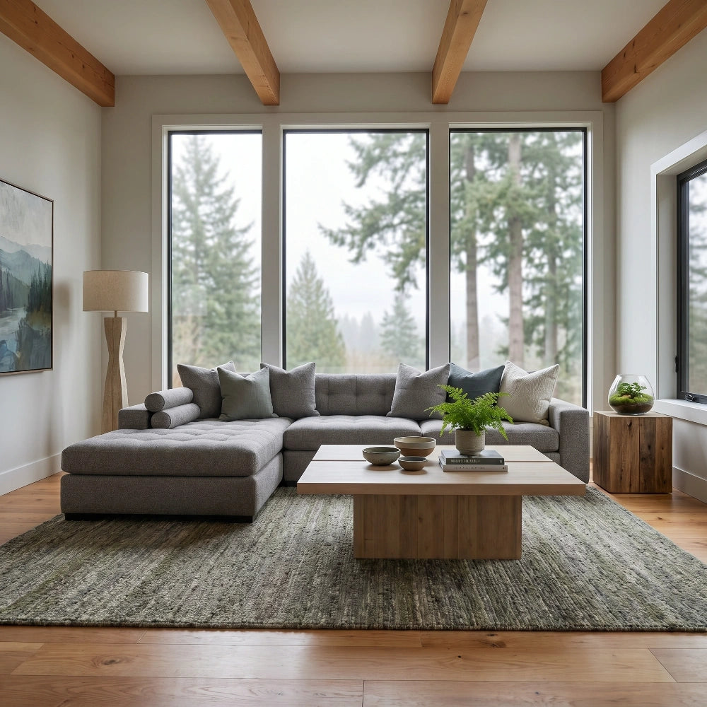 Noah 5 Piece Sectional Living Room Jonathan Louis