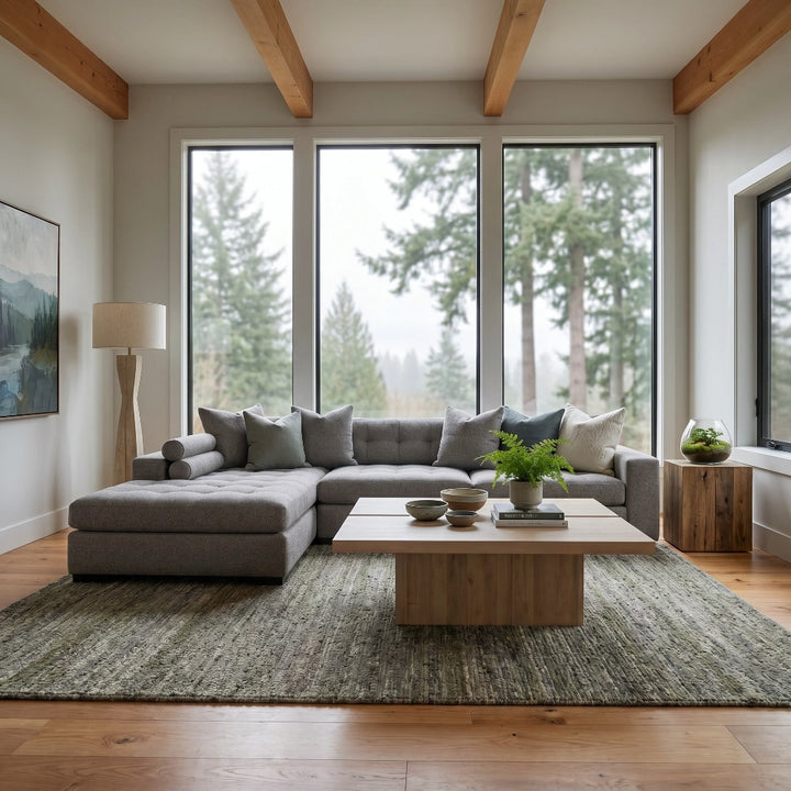 Noah 5 Piece Sectional Living Room Jonathan Louis