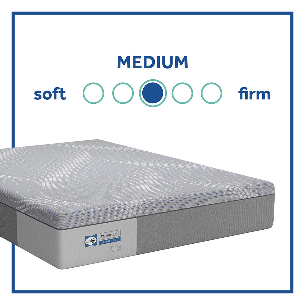 Paterson Medium Hybrid Mattress Mattress Sealy   